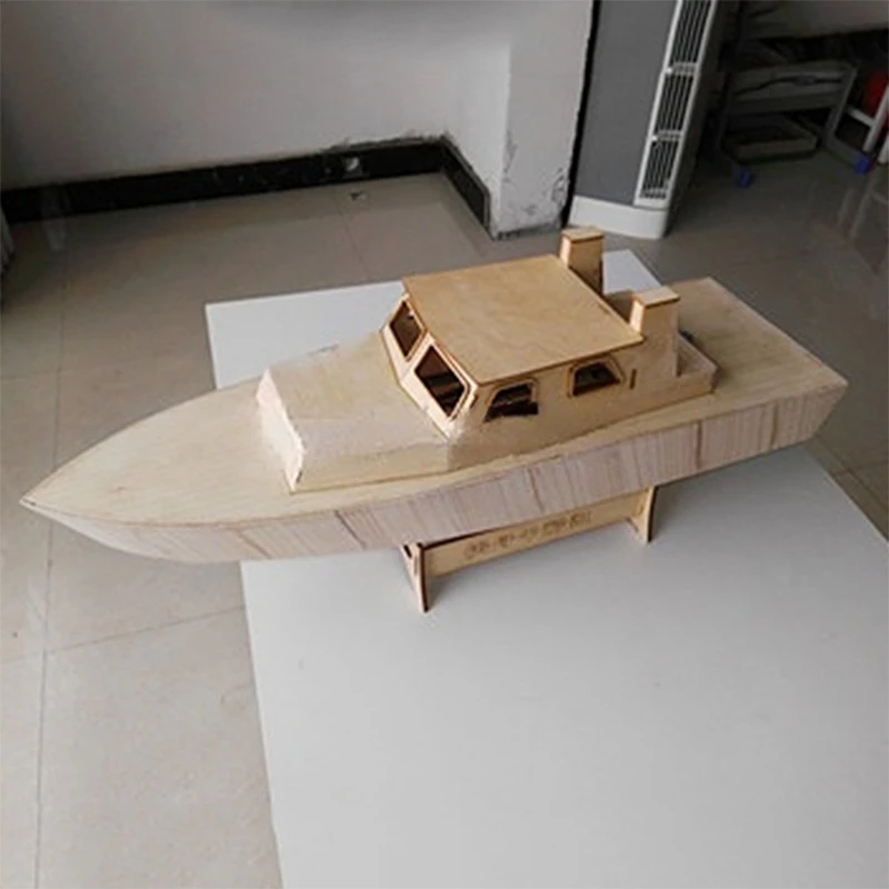 Model Kit Yacht - Комплект собранной модели лодки Kuaizhou Деревянные