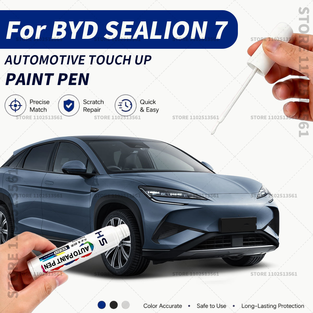 Для BYD SEALION 7: профессиона – обзор и цена Paint Model Kit